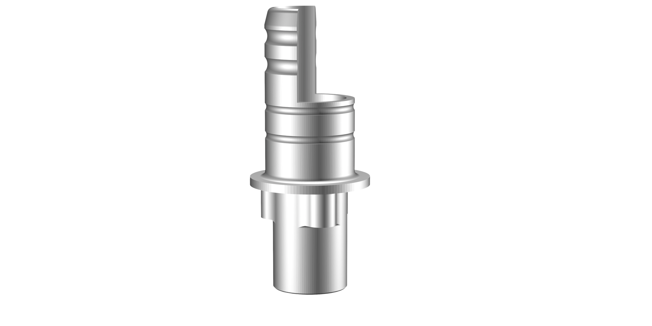 U04612.png Dental Direkt Ti-Base 2CUT Set Ø 4.3 mm (RP), NRE-Serie, 1 Stück – Bild 1
