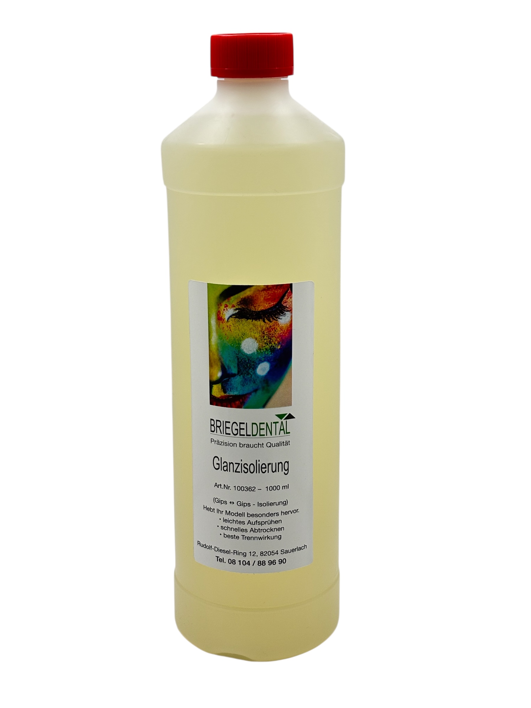 U06918.JPG.jpeg Glanzisolierung 1000ml (1L Flasche) Gips:Gips Isolierung, 1 Stück – Bild 1